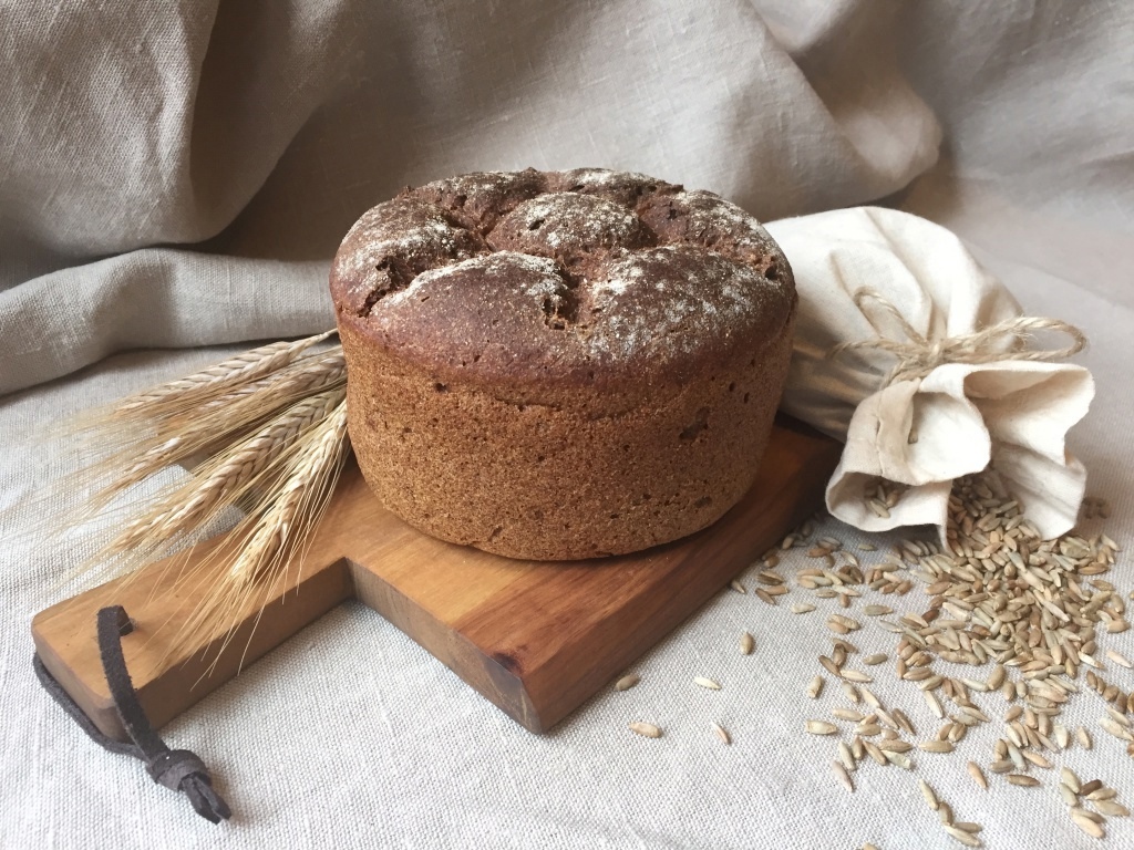 Ржаной хлеб на закваске вкусно