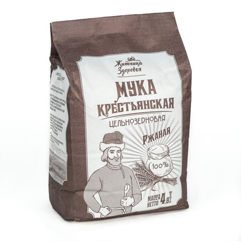Мука ржаная цельнозерновая Крестьянская